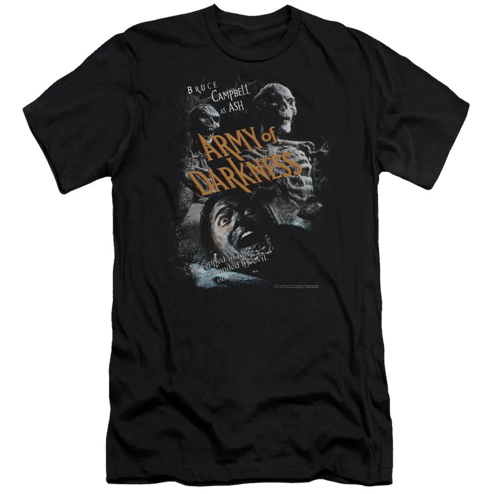 Army Of Darkness Covered - Men's Premium Slim Fit T-Shirt Army of Darkness