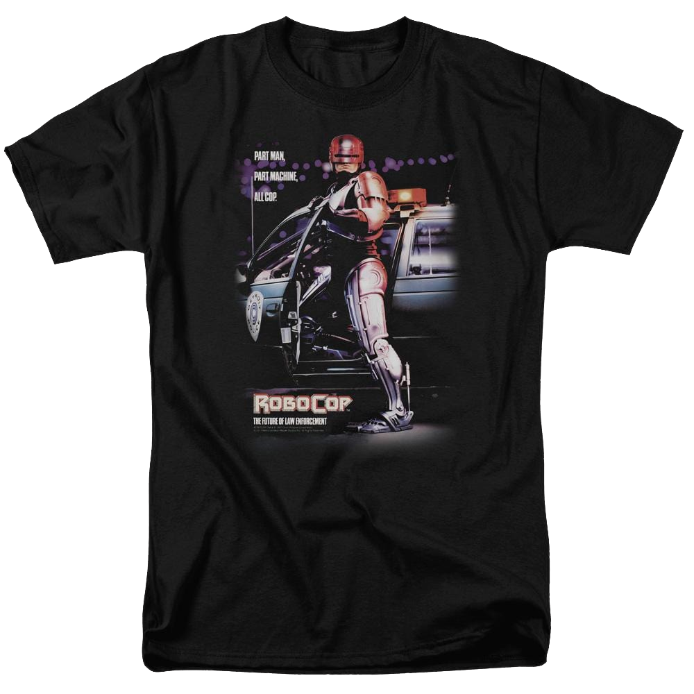 Robocop Poster Men's Regular Fit T-Shirt Men's Regular Fit T-Shirt Robocop