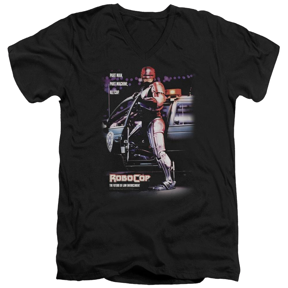 Robocop Poster Men's V-Neck T-Shirt Men's V-Neck T-Shirt Robocop