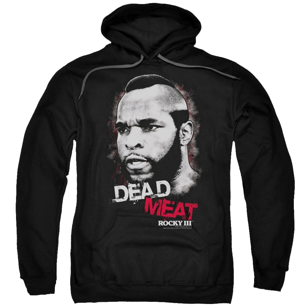 Rocky III Dead Meat Pullover Hoodie Pullover Hoodie Rocky