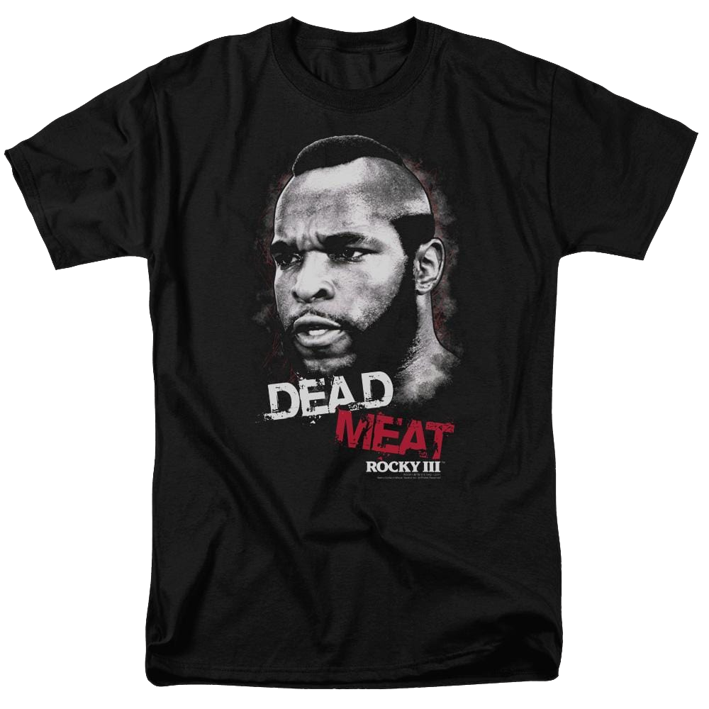 Rocky III Dead Meat Men's Regular Fit T-Shirt Men's Regular Fit T-Shirt Rocky
