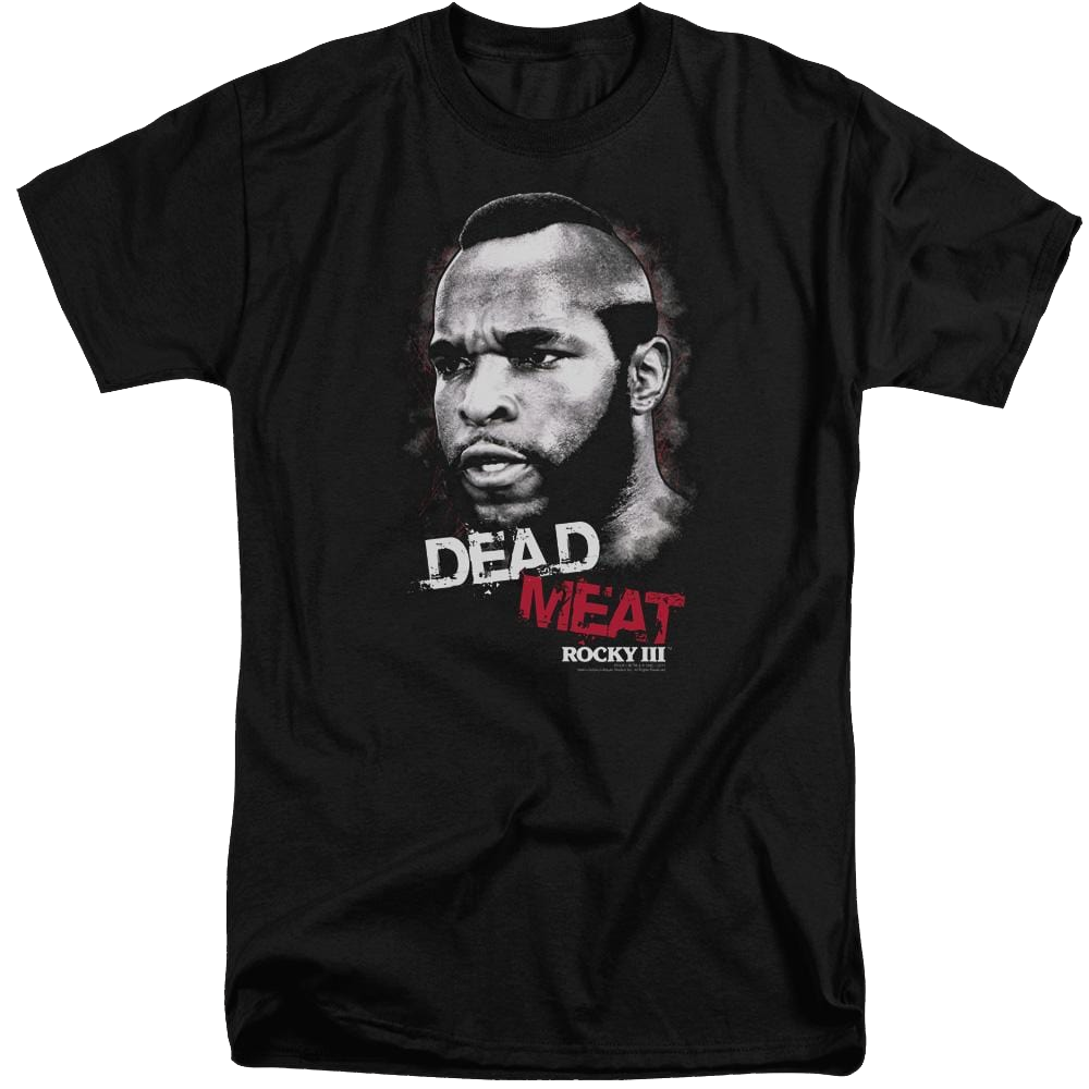 Rocky III Dead Meat Men's Tall Fit T-Shirt Men's Tall Fit T-Shirt Rocky