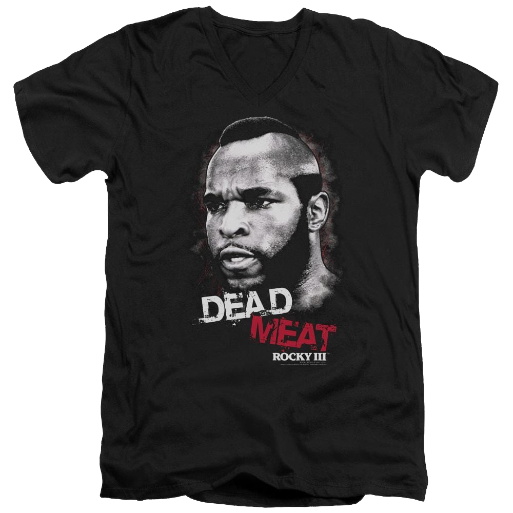 Rocky III Dead Meat Men's V-Neck T-Shirt Men's V-Neck T-Shirt Rocky