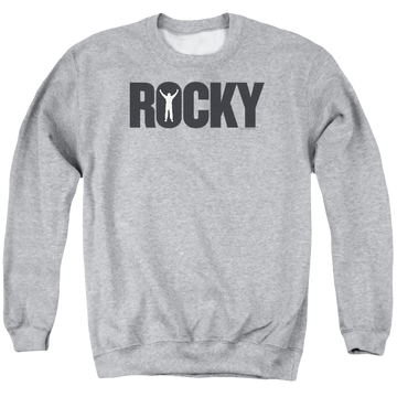 Rocky Logo - Men's Crewneck Sweatshirt Men's Crewneck Sweatshirt Rocky