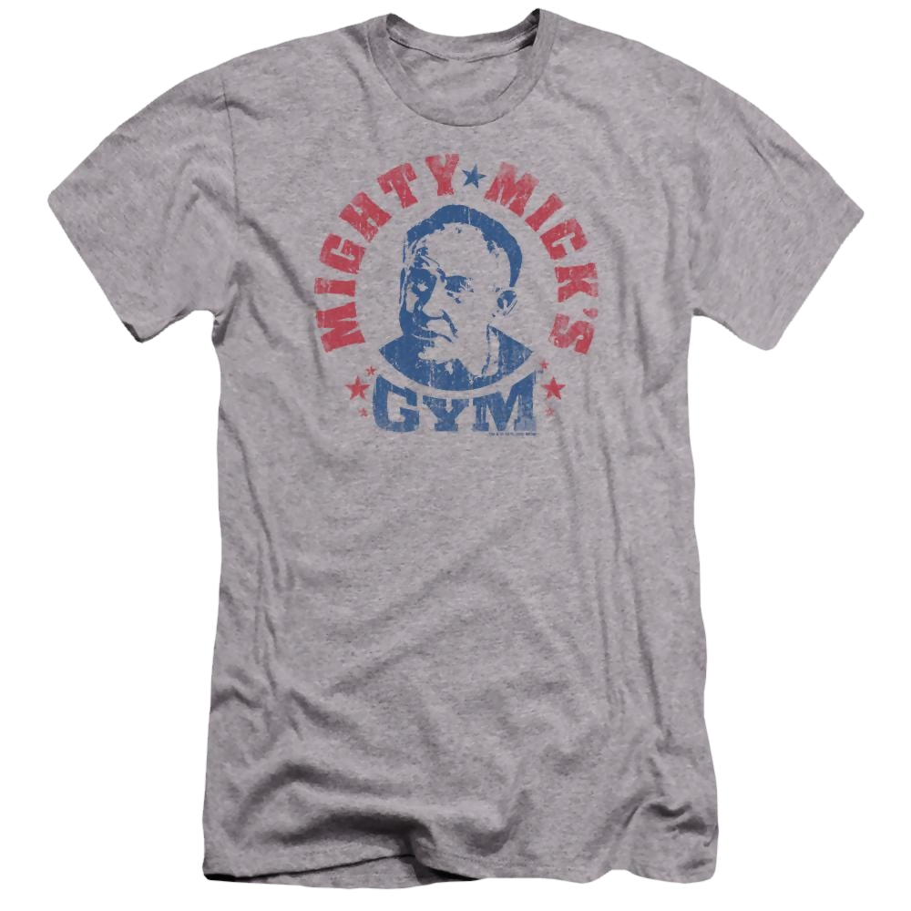 Rocky Mighty Micks Gym Men's Premium Slim Fit T-Shirt Men's Premium Slim Fit T-Shirt Rocky