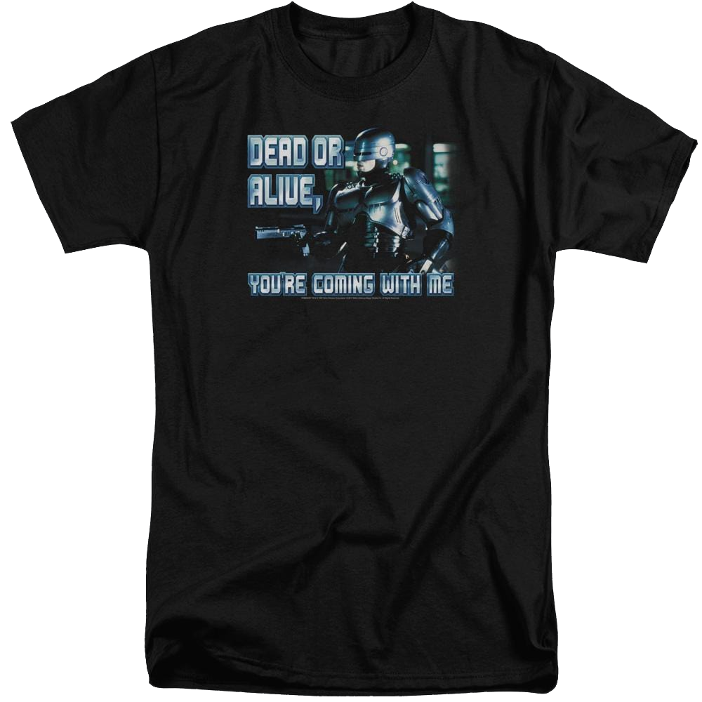 Robocop Dead Or Alive Men's Tall Fit T-Shirt Men's Tall Fit T-Shirt Robocop