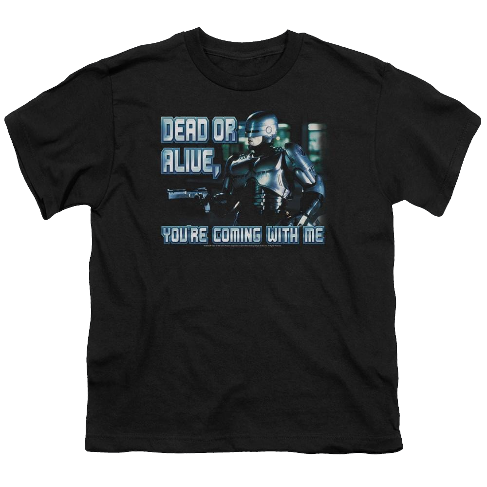 Robocop Dead Or Alive Youth T-Shirt (Ages 8-12) Youth T-Shirt (Ages 8-12) Robocop
