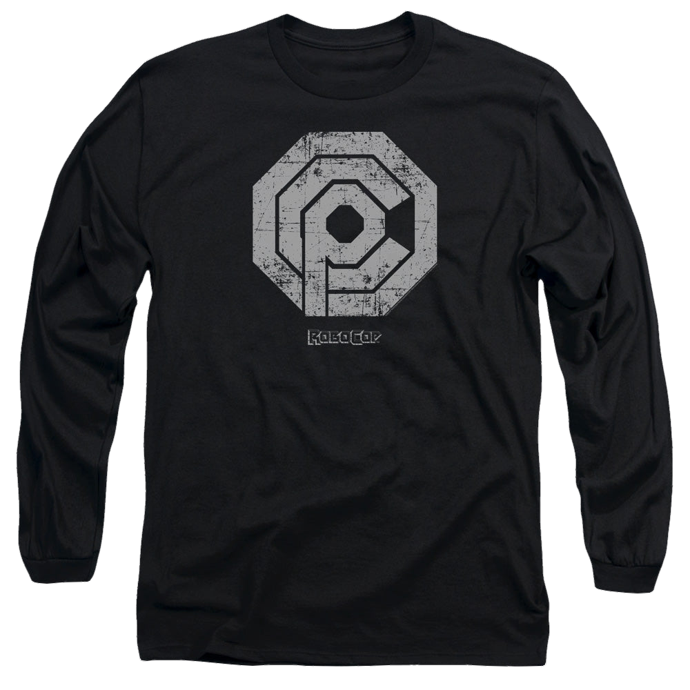 Robocop Robocop/Distressed Ocp Logo - Men's Long Sleeve T-Shirt Men's Long Sleeve T-Shirt Robocop