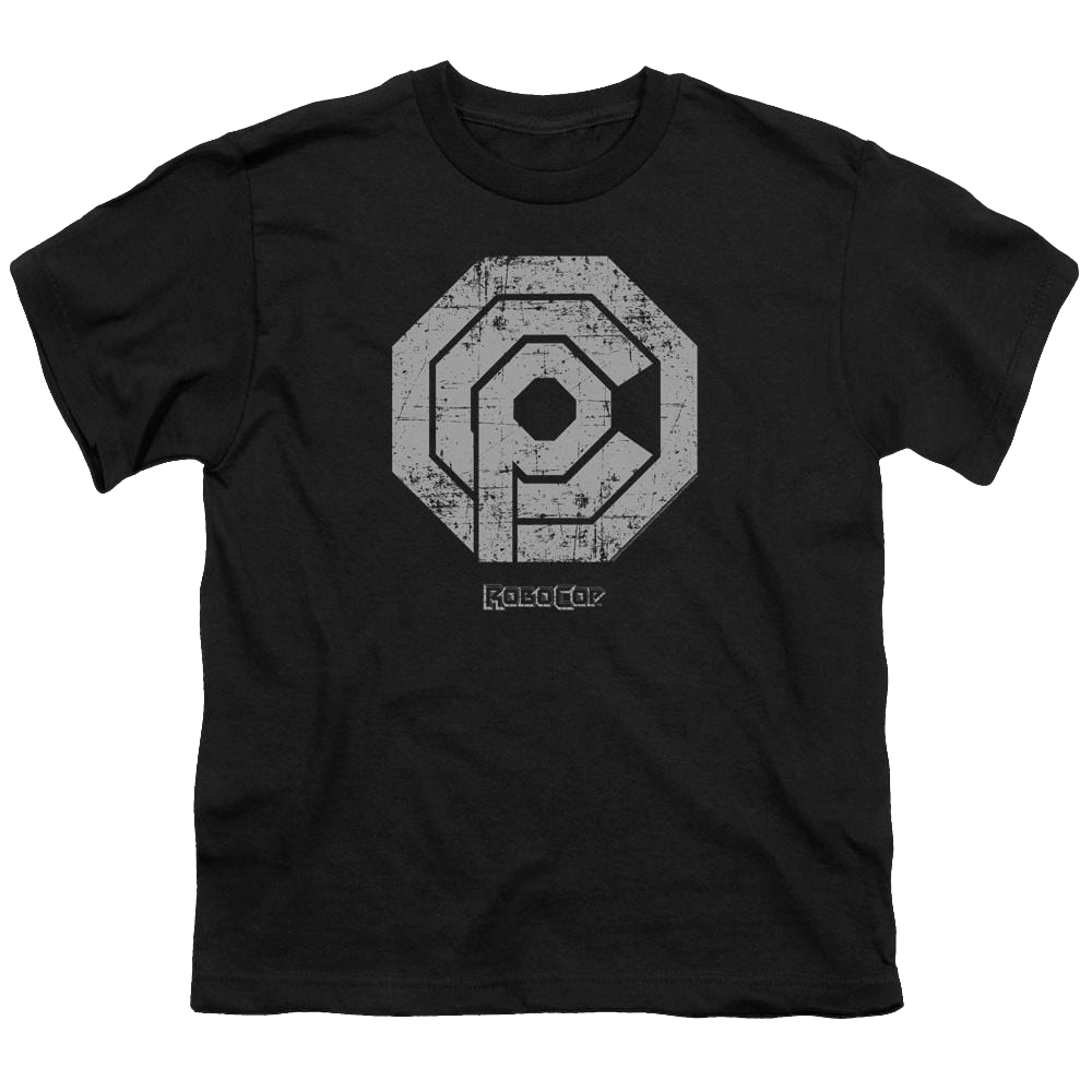 Robocop Distressed Ocp Logo Youth T-Shirt (Ages 8-12) Youth T-Shirt (Ages 8-12) Robocop