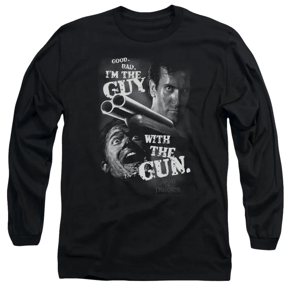 Army Of Darkness Guy With The Gun - Men's Long Sleeve T-Shirt Army of Darkness