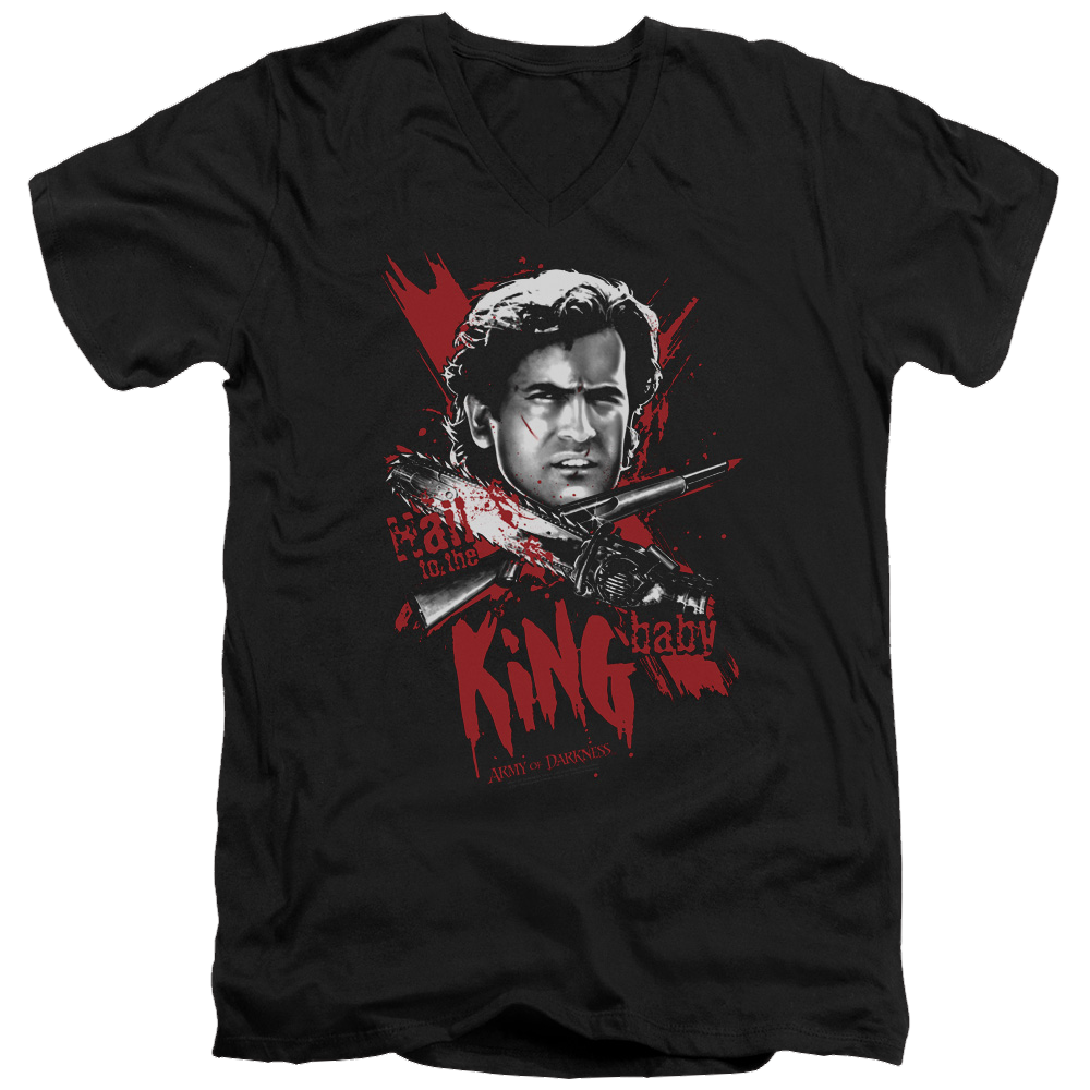 Army Of Darkness Hail To The King - Men's V-Neck T-Shirt Men's V-Neck T-Shirt Army of Darkness