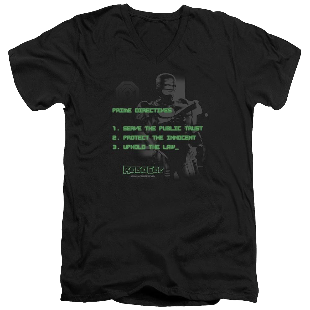 Robocop Prime Directives Men's V-Neck T-Shirt Men's V-Neck T-Shirt Robocop