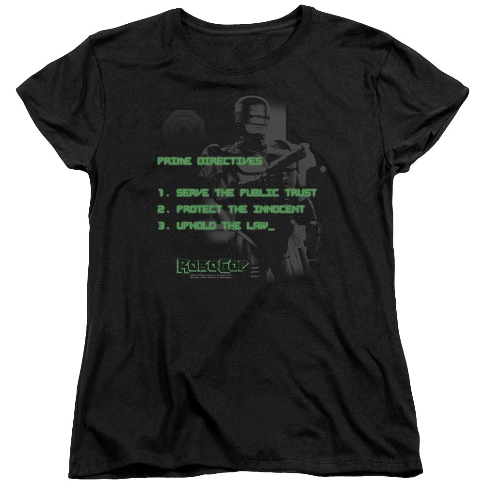 Robocop Robocop/Prime Directives - Women's T-Shirt Women's T-Shirt Robocop