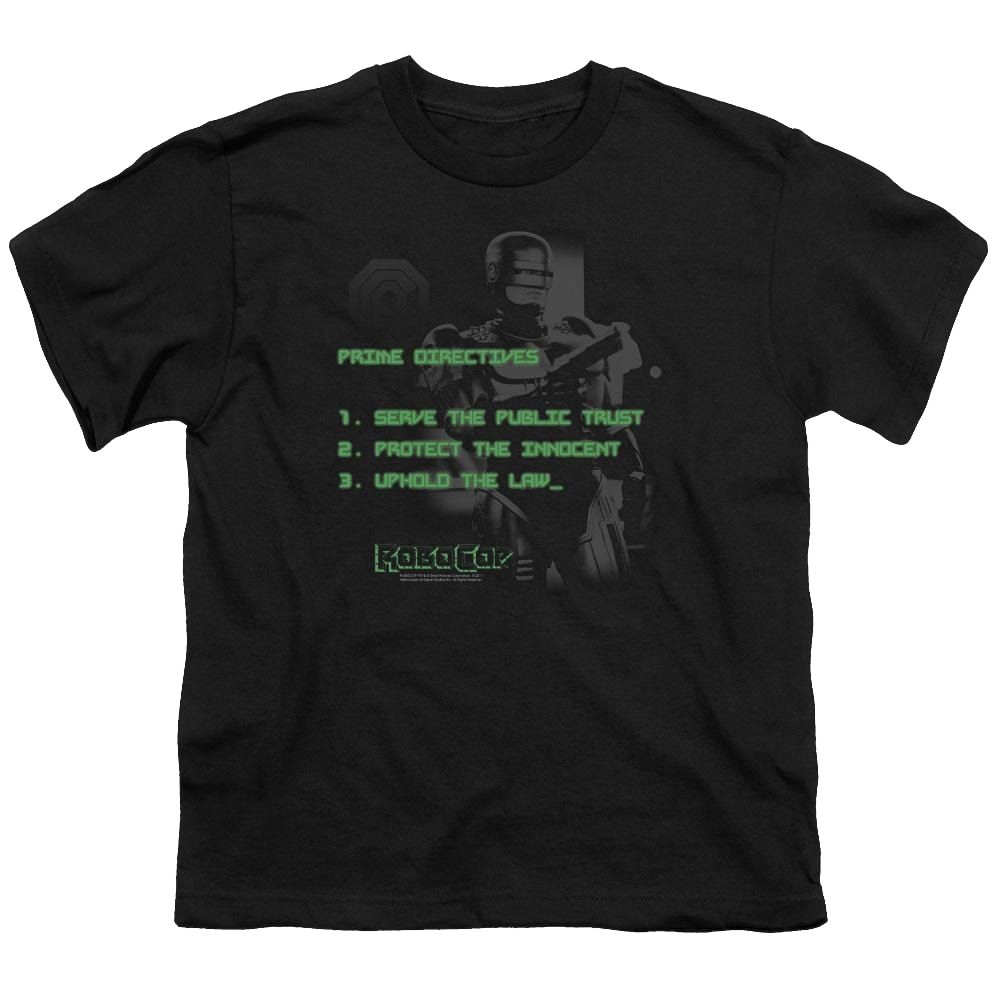 Robocop Prime Directives Youth T-Shirt (Ages 8-12) Youth T-Shirt (Ages 8-12) Robocop