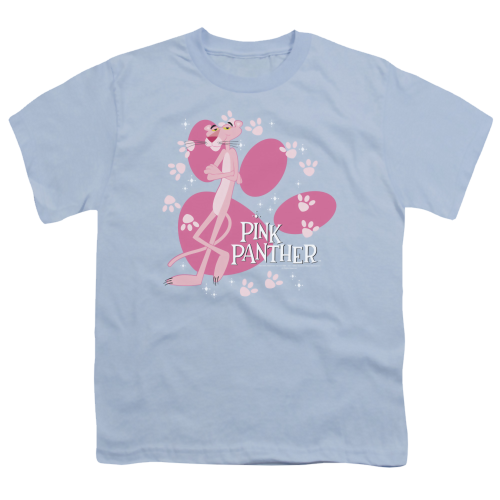 Pink Panther Walk All Over Youth T-Shirt (Ages 8-12) Youth T-Shirt (Ages 8-12) Pink Panther