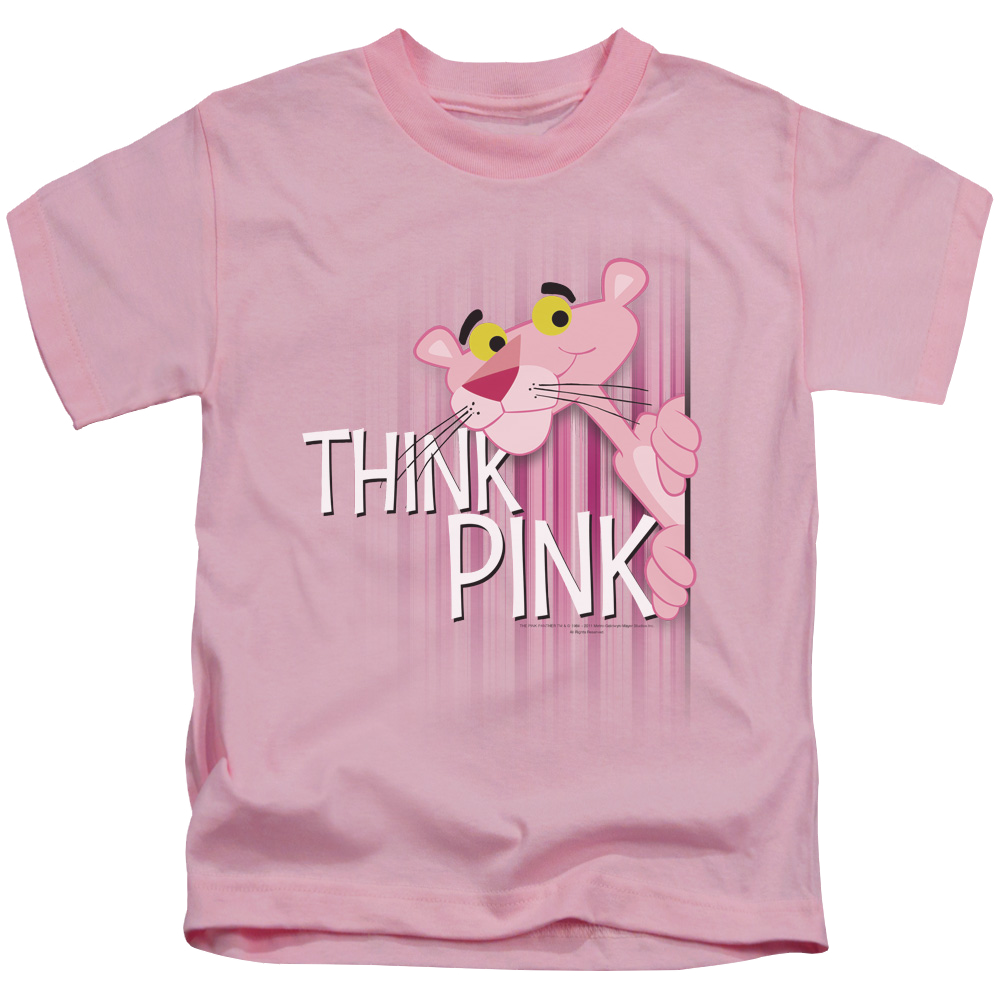 Pink Panther Think Pink Kid's T-Shirt (Ages 4-7) Kid's T-Shirt (Ages 4-7) Pink Panther