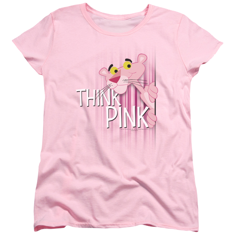 Pink Panther Think Pink Women's T-Shirt Women's T-Shirt Pink Panther
