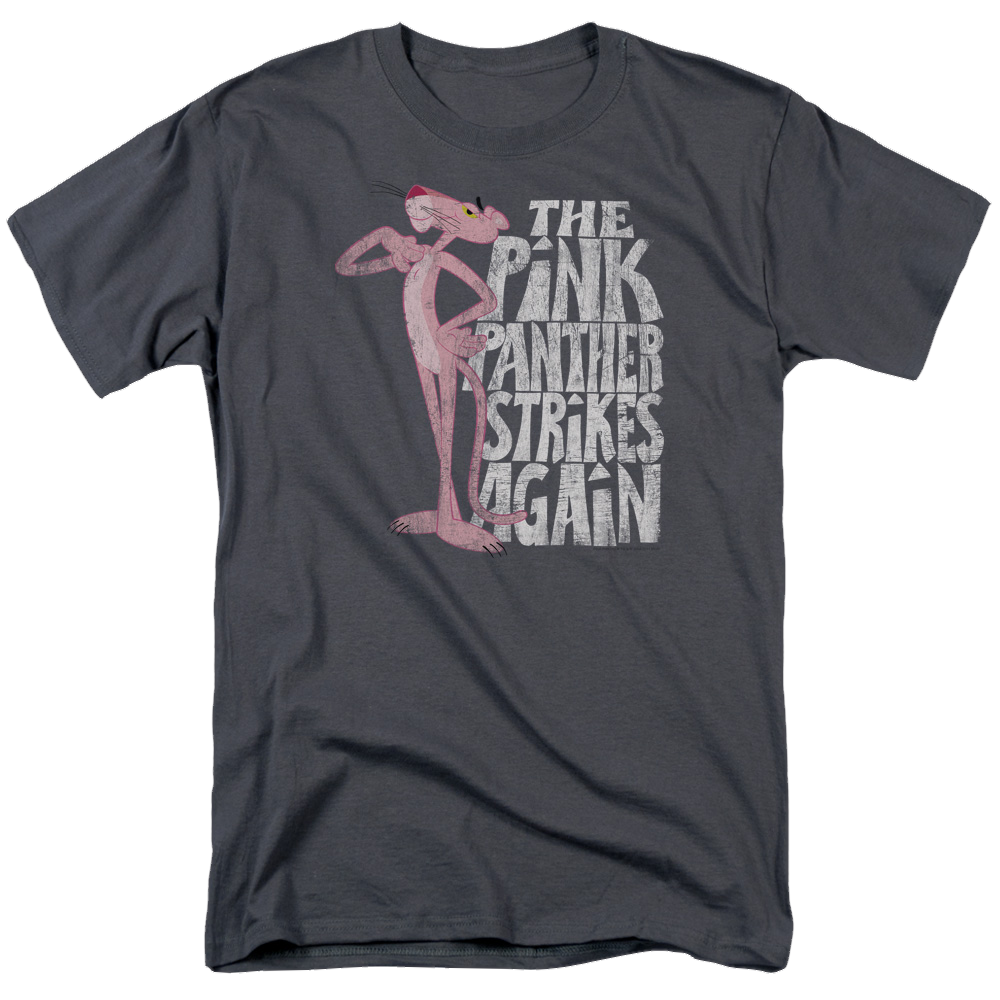 Pink Panther Strikes Again Men's Regular Fit T-Shirt Men's Regular Fit T-Shirt Pink Panther
