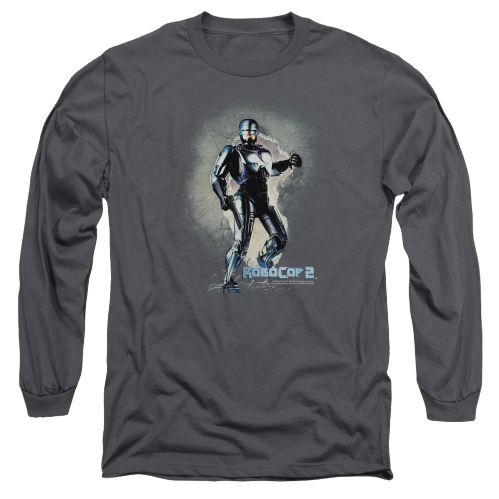 Robocop Robocop/Break On Through - Men's Long Sleeve T-Shirt Men's Long Sleeve T-Shirt Robocop