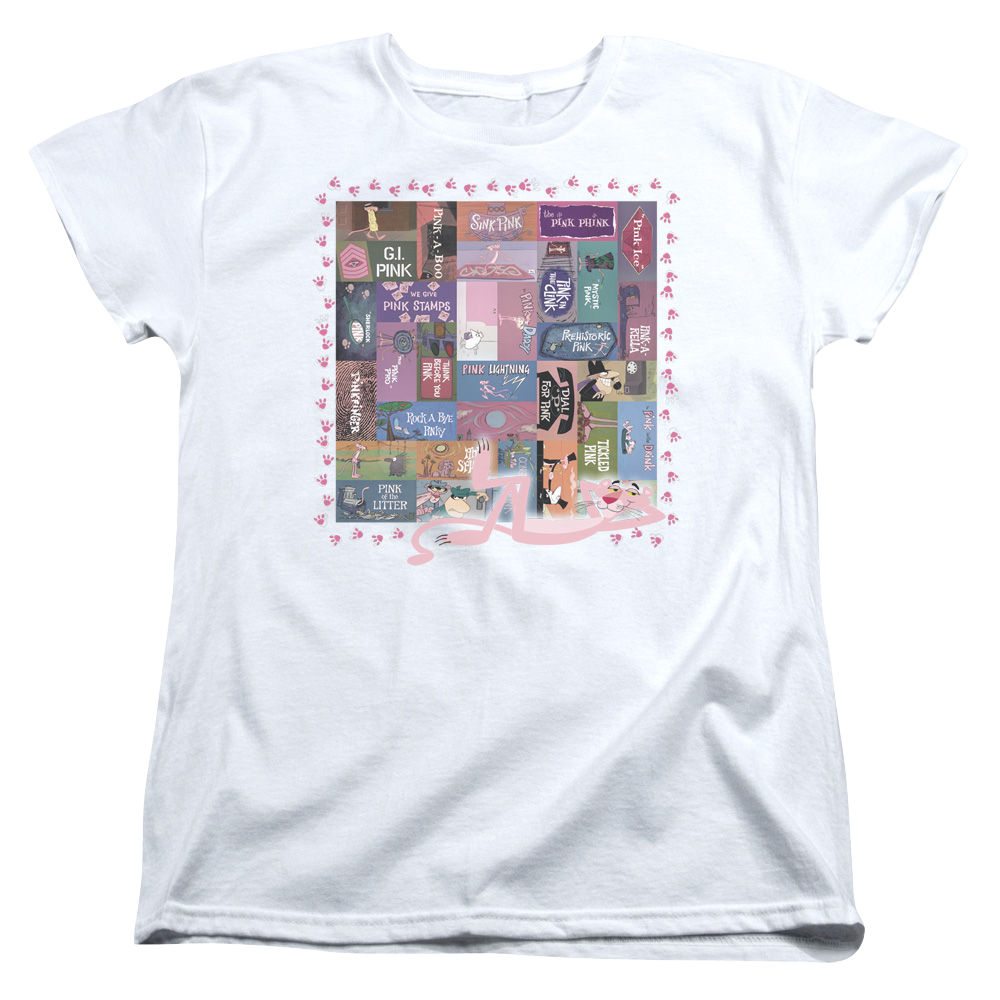 Pink Panther Pink Panther/Vintage Titles - Women's T-Shirt Women's T-Shirt Pink Panther