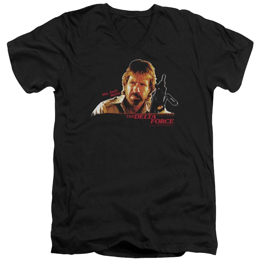 Delta Force Maj Scott Mccoy - Men's V-Neck T-Shirt Men's V-Neck T-Shirt Delta Force
