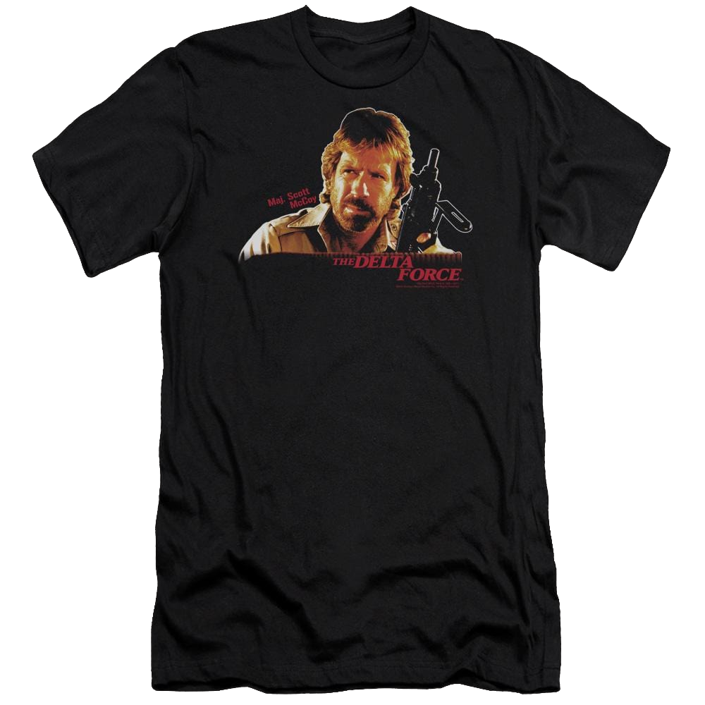 Delta Force Maj Scott Mccoy - Men's Premium Slim Fit T-Shirt Men's Premium Slim Fit T-Shirt Delta Force