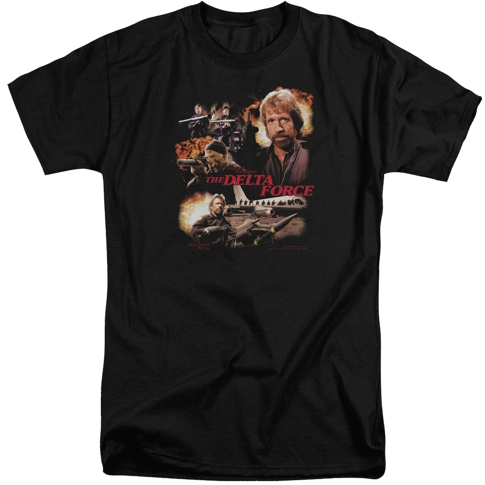 Delta Force Action Pack - Men's Tall Fit T-Shirt Men's Tall Fit T-Shirt Delta Force