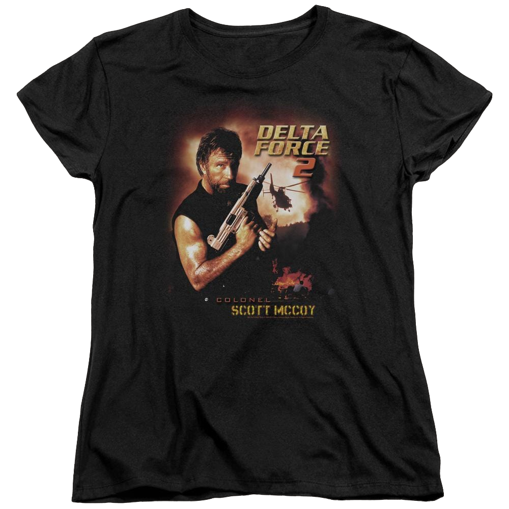 Delta Force Delta Force/Delta Force 2 Poster - Women's T-Shirt Women's T-Shirt Delta Force