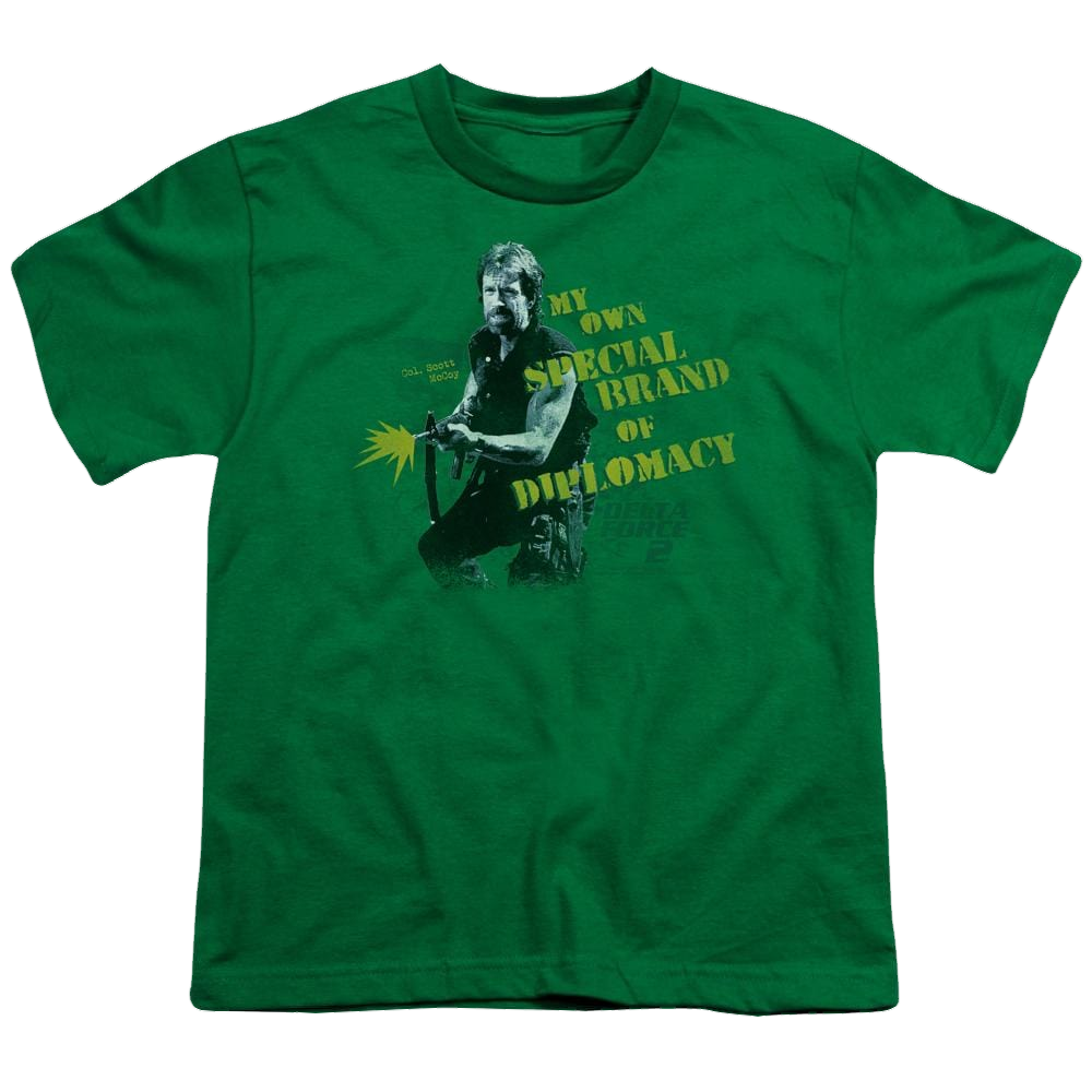 Delta Force Delta Force 2/Special Diplomacy - Youth T-Shirt Youth T-Shirt (Ages 8-12) Delta Force