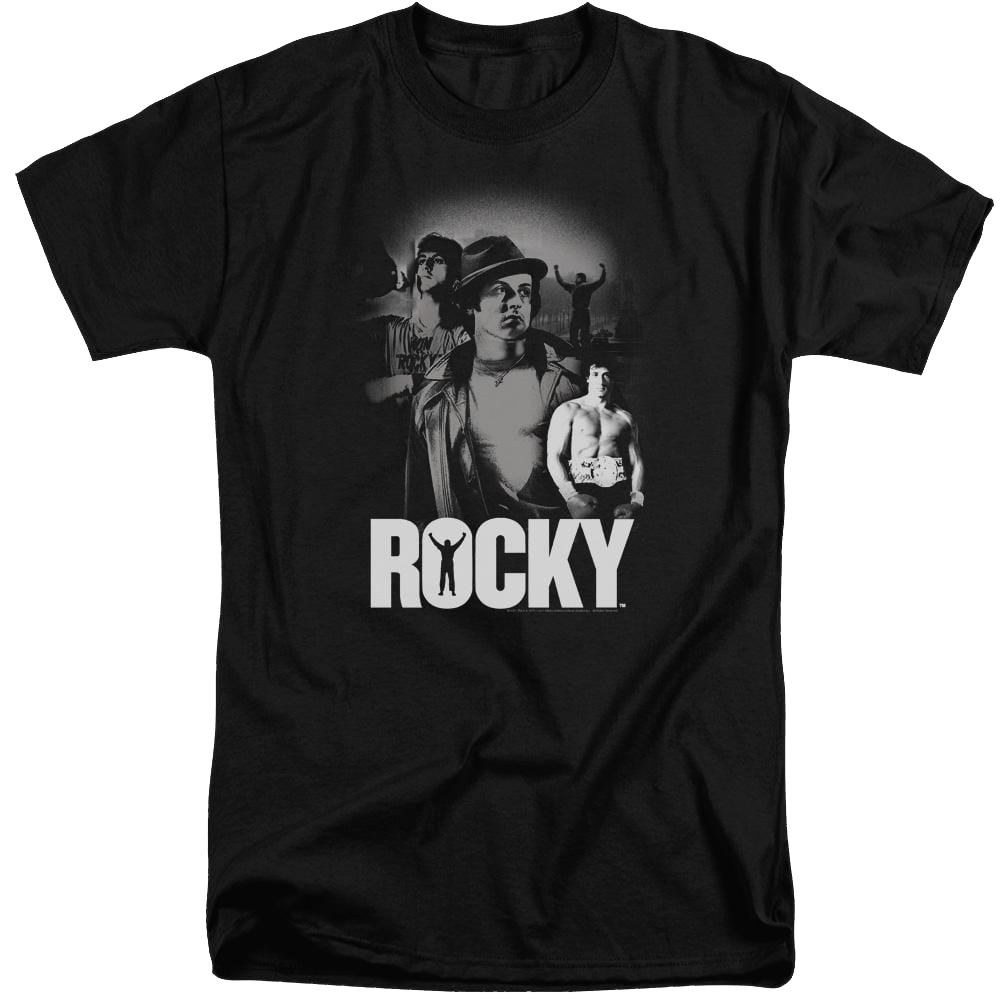 Rocky Making Of A Champ Men's Tall Fit T-Shirt Men's Tall Fit T-Shirt Rocky