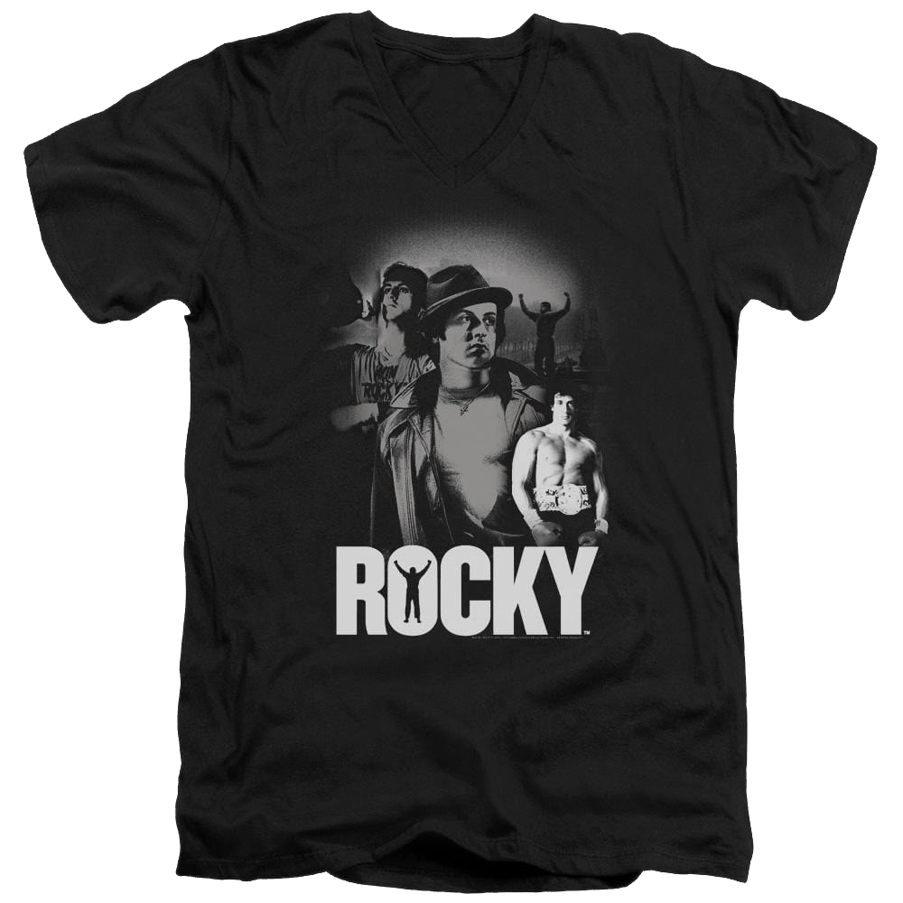 Rocky Making Of A Champ Men's V-Neck T-Shirt Men's V-Neck T-Shirt Rocky