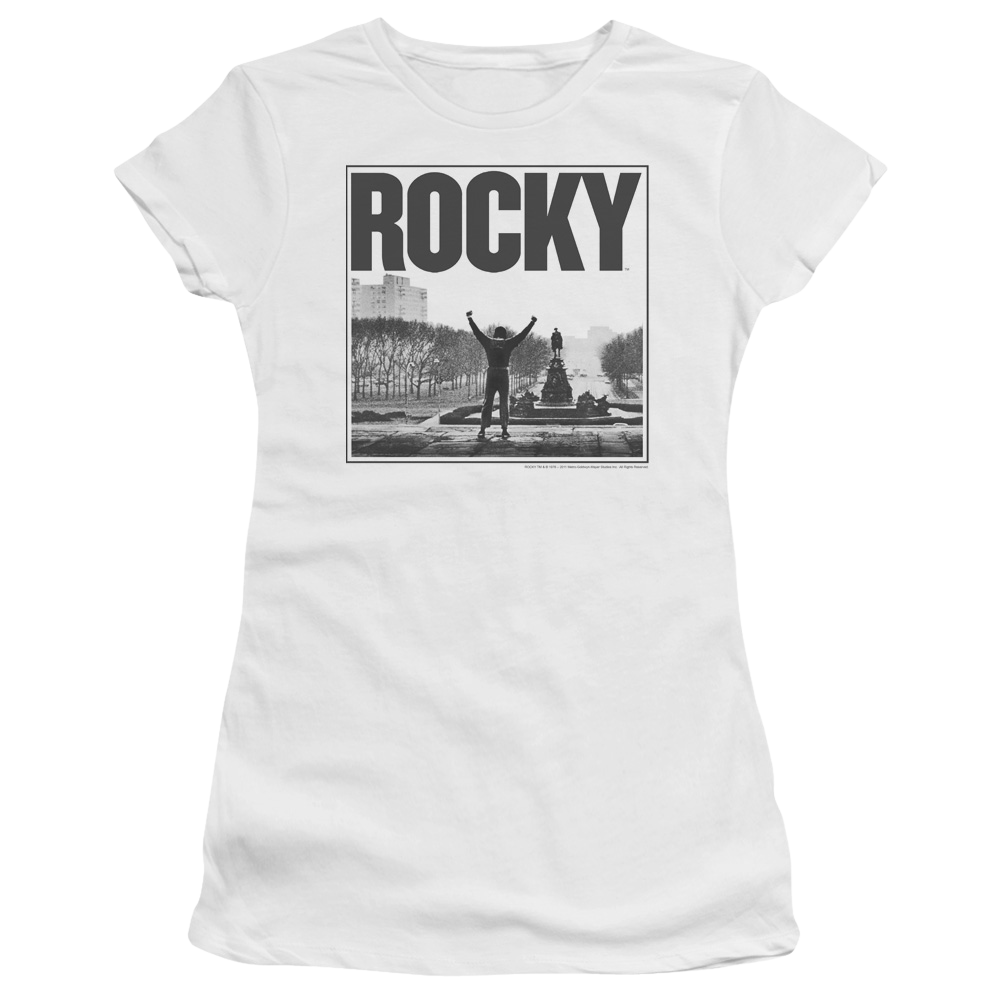 Rocky Rocky/Top Of Stairs - Juniors T-Shirt Juniors T-Shirt Rocky