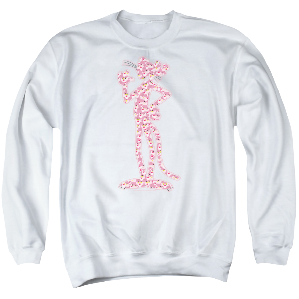 Pink Panther Heads Men's Crewneck Sweatshirt Men's Crewneck Sweatshirt Pink Panther
