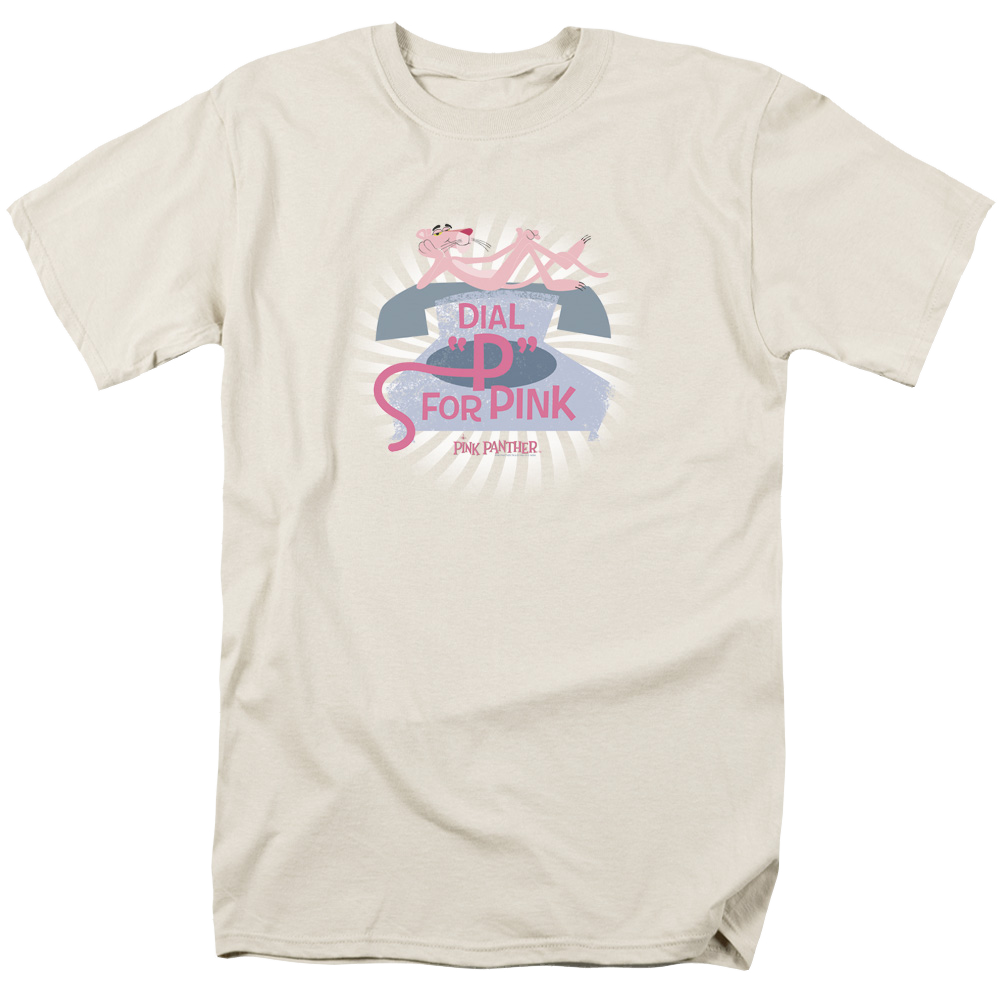 Pink Panther Dial P For Pink Men's Regular Fit T-Shirt Men's Regular Fit T-Shirt Pink Panther