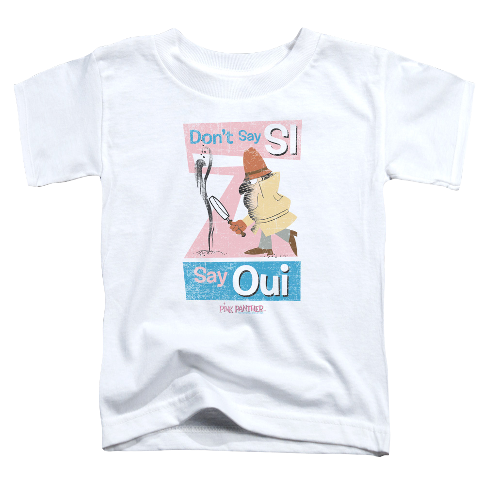 Pink Panther Say Oui Kid's T-Shirt (Ages 4-7) Kid's T-Shirt (Ages 4-7) Pink Panther