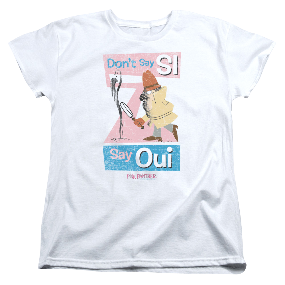 Pink Panther Pink Panther/Say Oui - Women's T-Shirt Women's T-Shirt Pink Panther