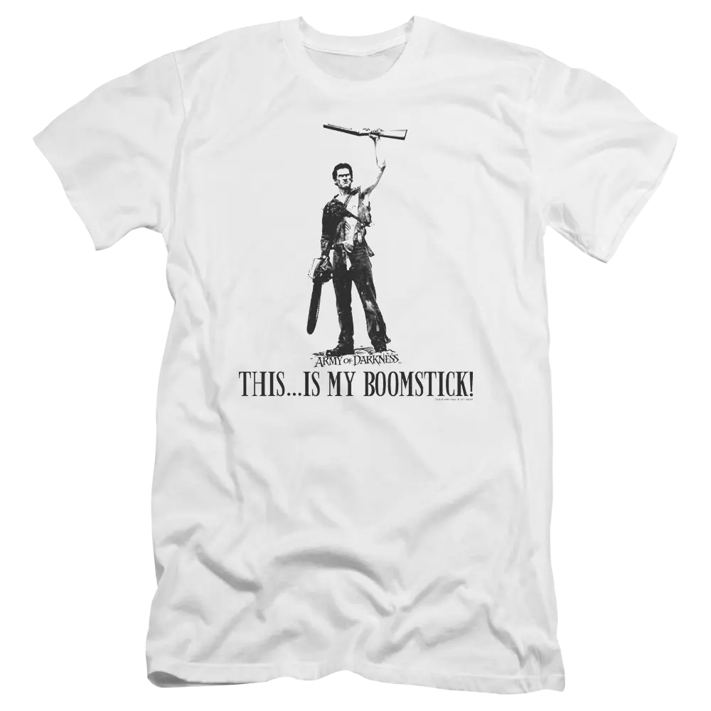 Army Of Darkness Boomstick! - Men's Premium Slim Fit T-Shirt Army of Darkness
