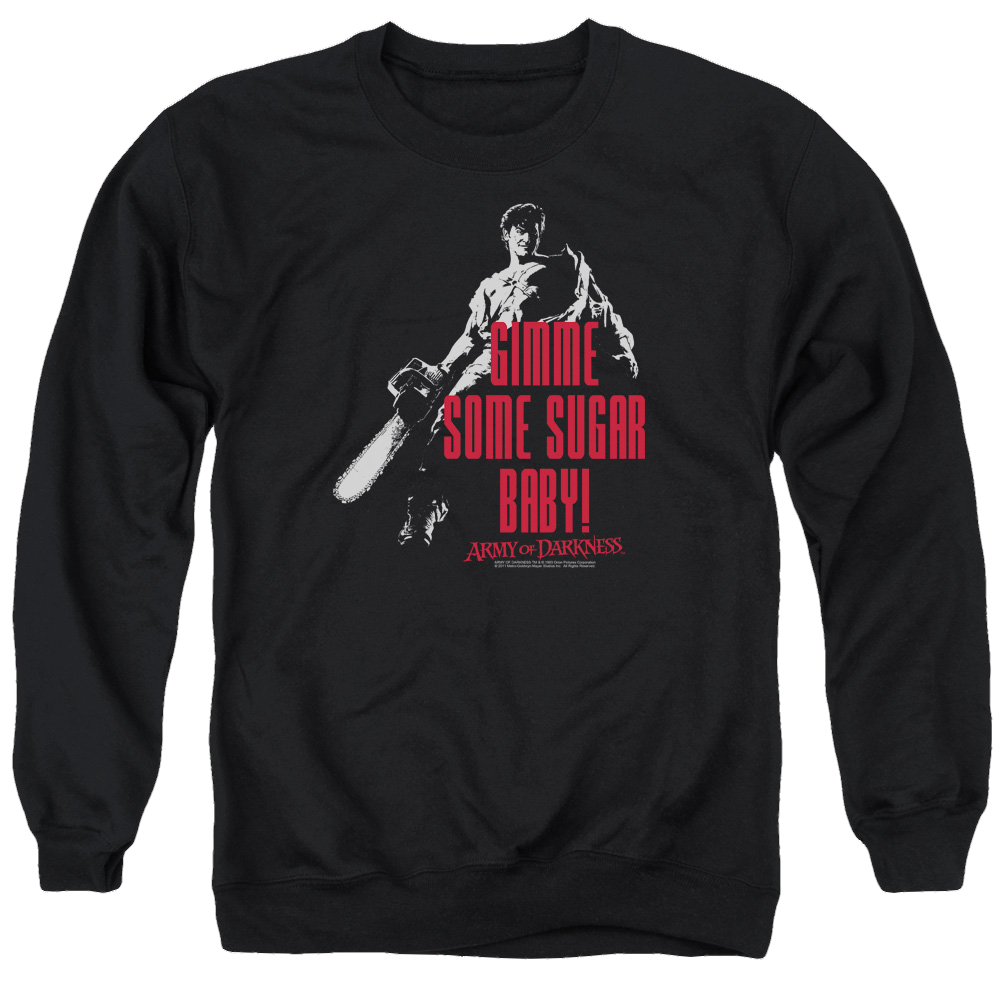 Army Of Darkness Sugar - Men's Crewneck Sweatshirt Men's Crewneck Sweatshirt Army of Darkness