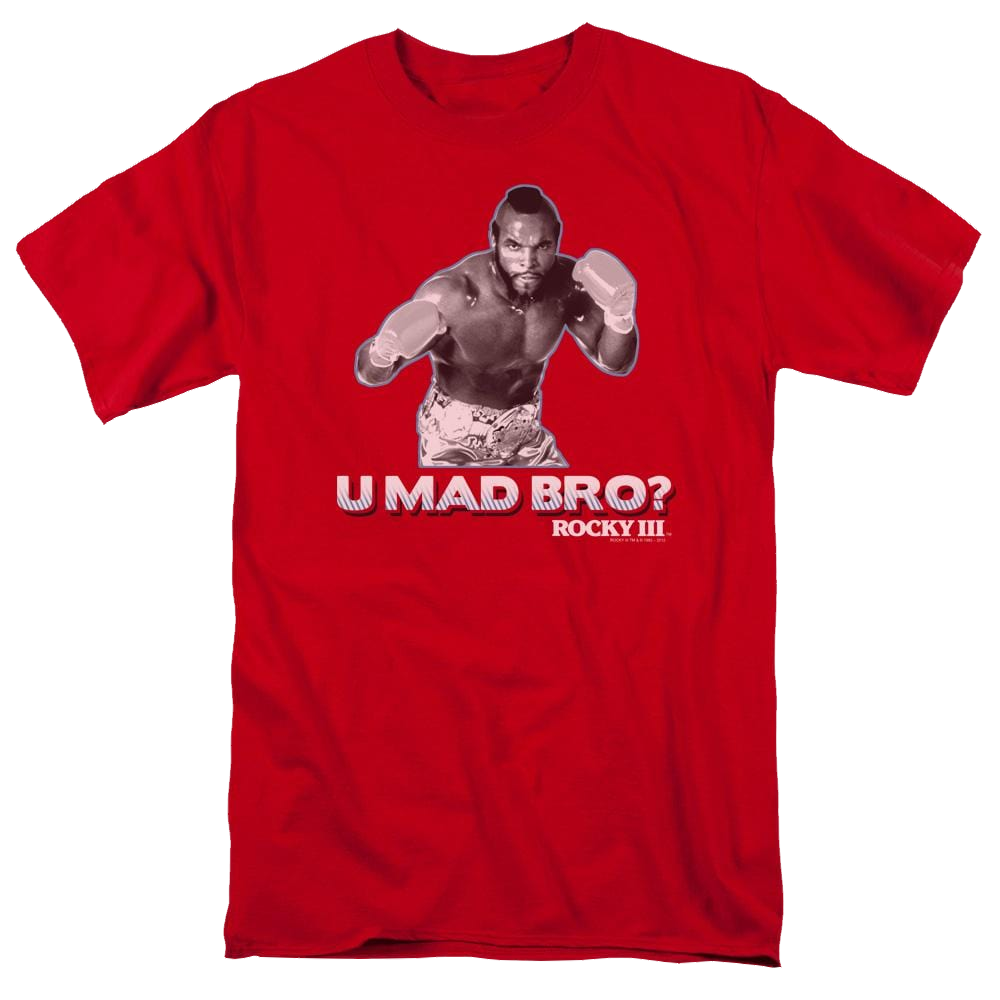 Rocky III U Mad Bro Men's Regular Fit T-Shirt Men's Regular Fit T-Shirt Rocky