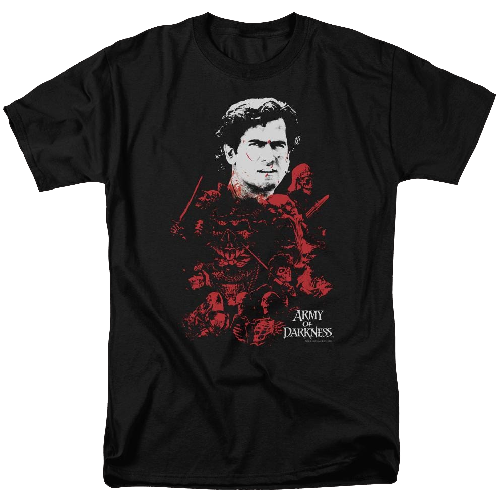 MGM Army Of Darkness/pile Of Baddies Men's Regular Fit T-Shirt Men's Regular Fit T-Shirt Army of Darkness