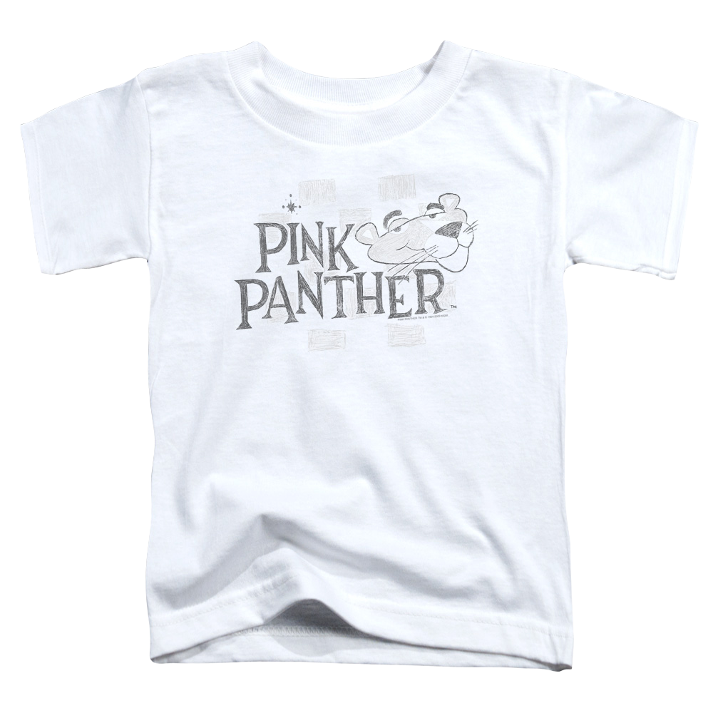 Pink Panther Sketch Logo Kid's T-Shirt (Ages 4-7) Kid's T-Shirt (Ages 4-7) Pink Panther