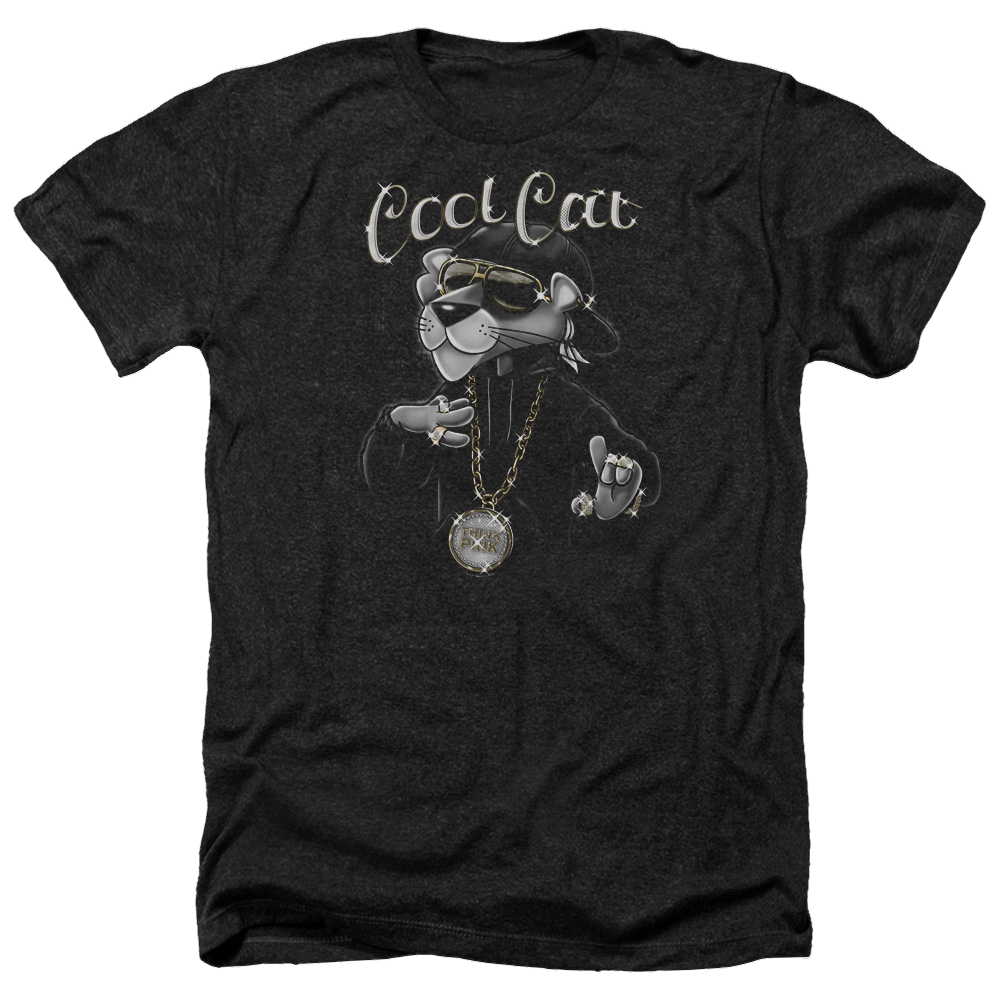 Pink Panther Cool Cat Men's Heather T-Shirt Men's Heather T-Shirt Pink Panther