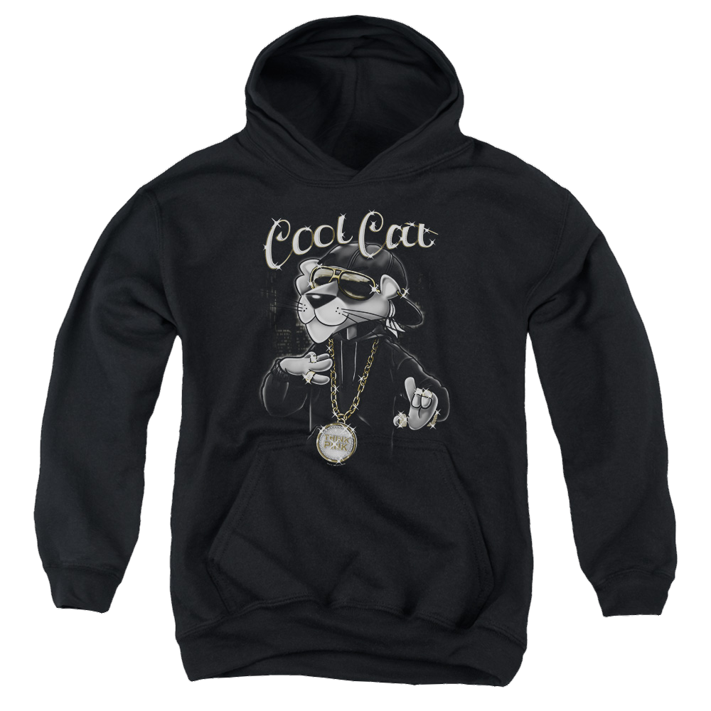 Pink Panther Cool Cat Youth Hoodie (Ages 8-12) Youth Hoodie (Ages 8-12) Pink Panther