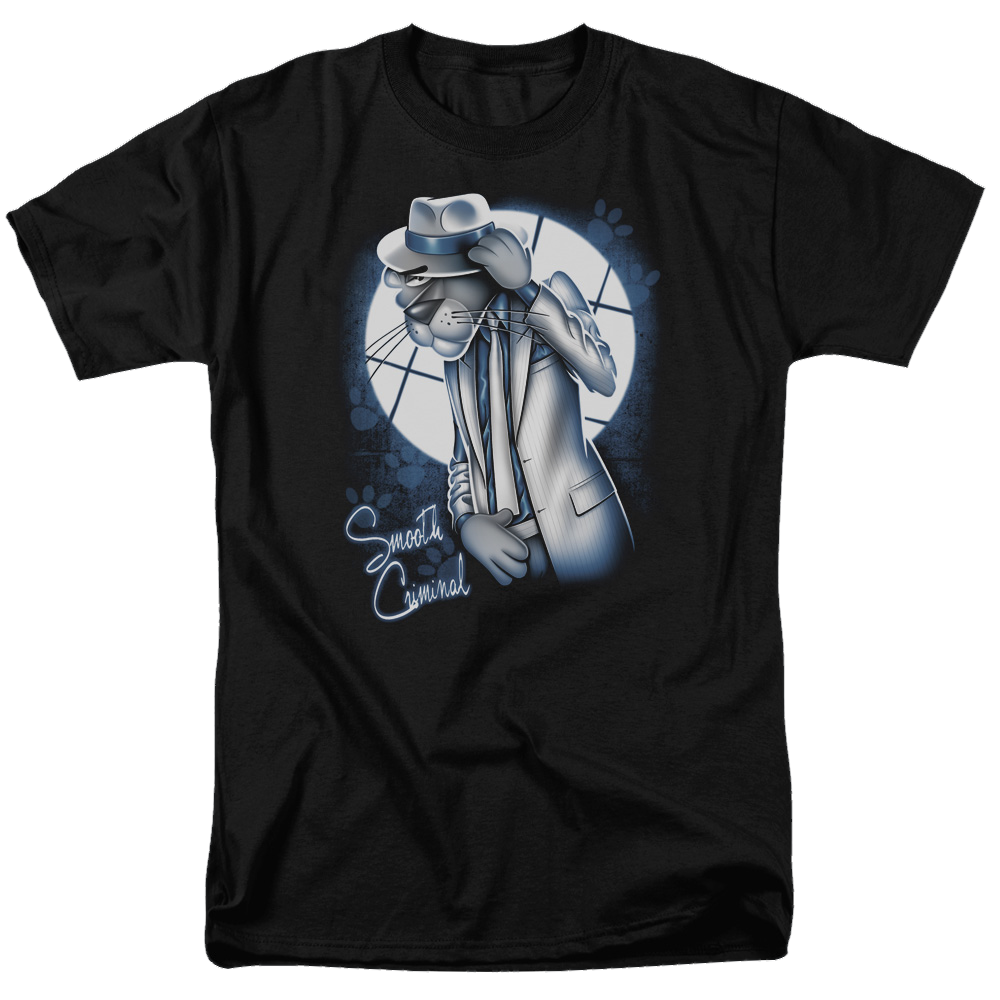 Pink Panther Smooth Criminal Men's Regular Fit T-Shirt Men's Regular Fit T-Shirt Pink Panther