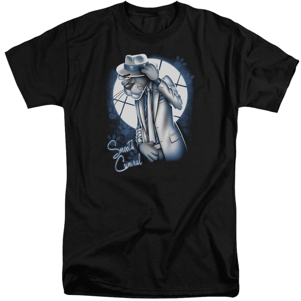 Pink Panther Smooth Criminal Men's Tall Fit T-Shirt Men's Tall Fit T-Shirt Pink Panther