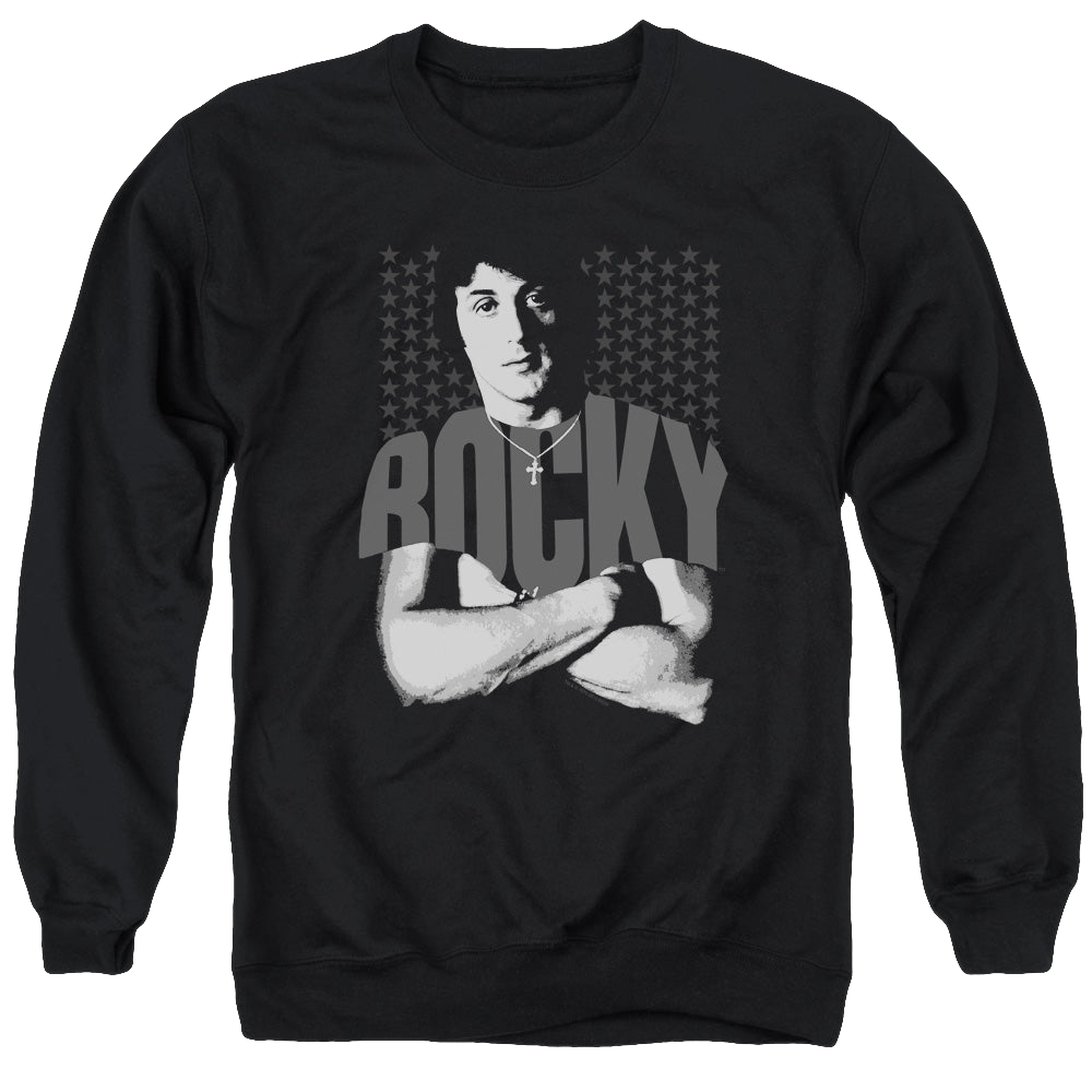 Rocky Shirt - Men's Crewneck Sweatshirt Men's Crewneck Sweatshirt Rocky