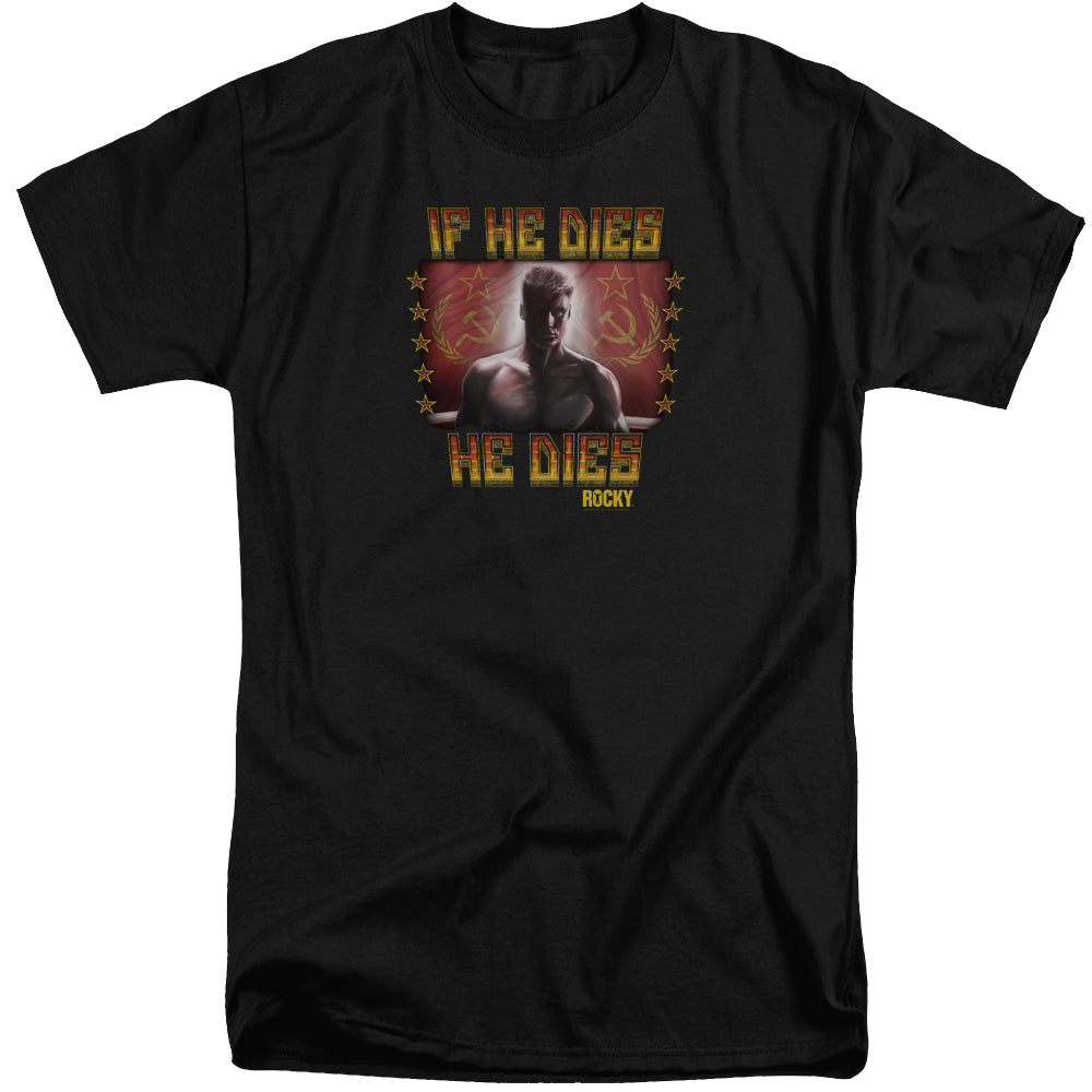 Rocky Condolences - Men's Tall Fit T-Shirt Men's Tall Fit T-Shirt Rocky