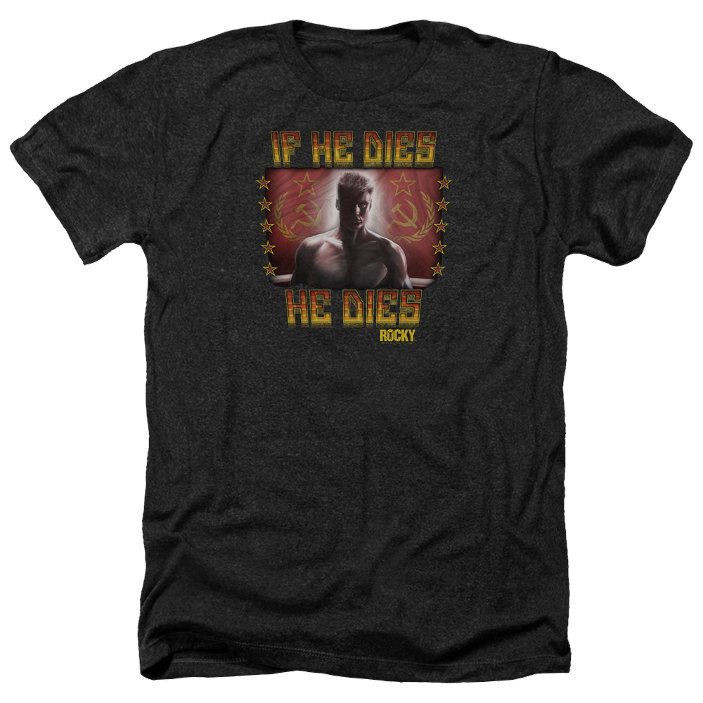 Rocky Condolences - Men's Heather T-Shirt Men's Heather T-Shirt Rocky
