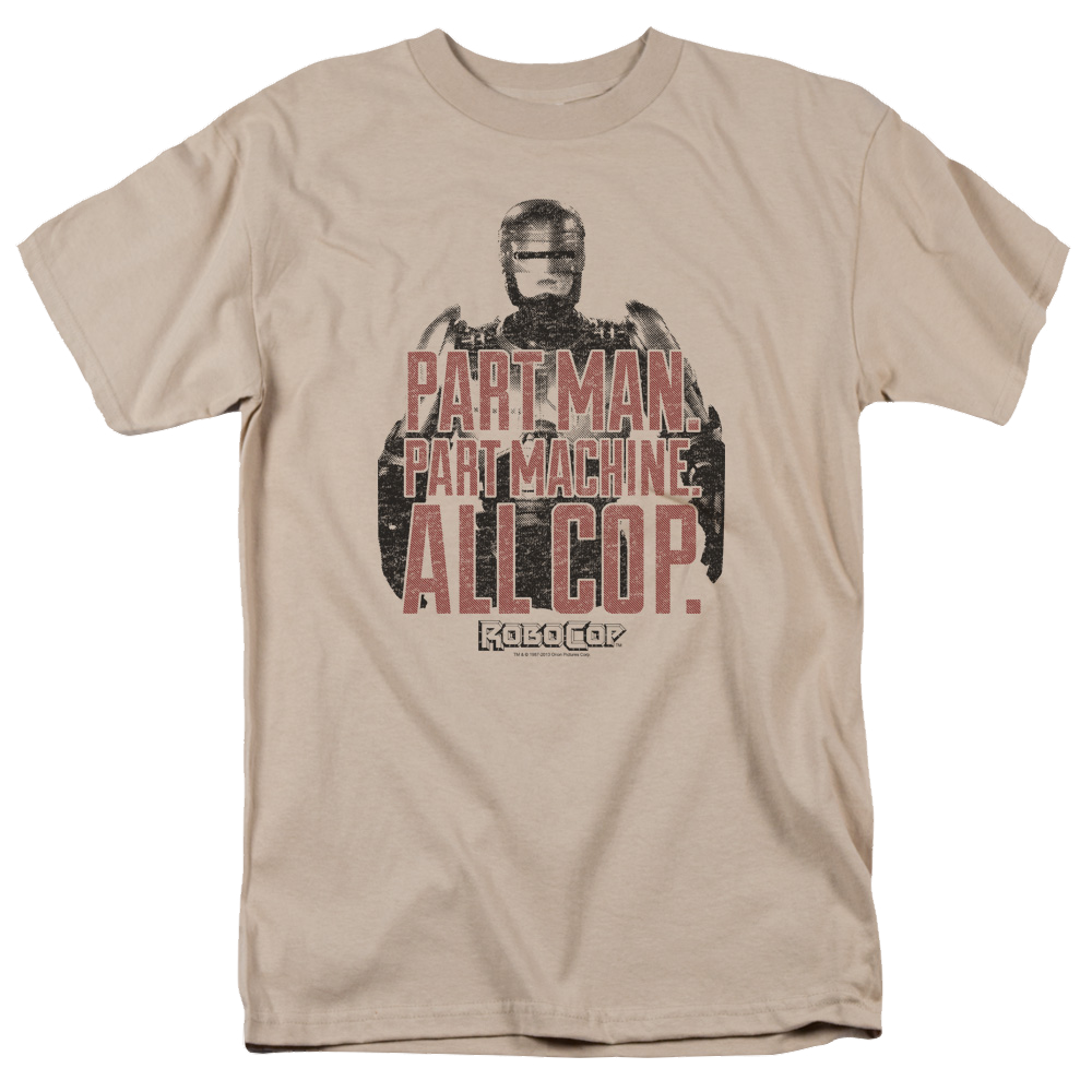 Robocop Vintage Tagline Men's Regular Fit T-Shirt Men's Regular Fit T-Shirt Robocop