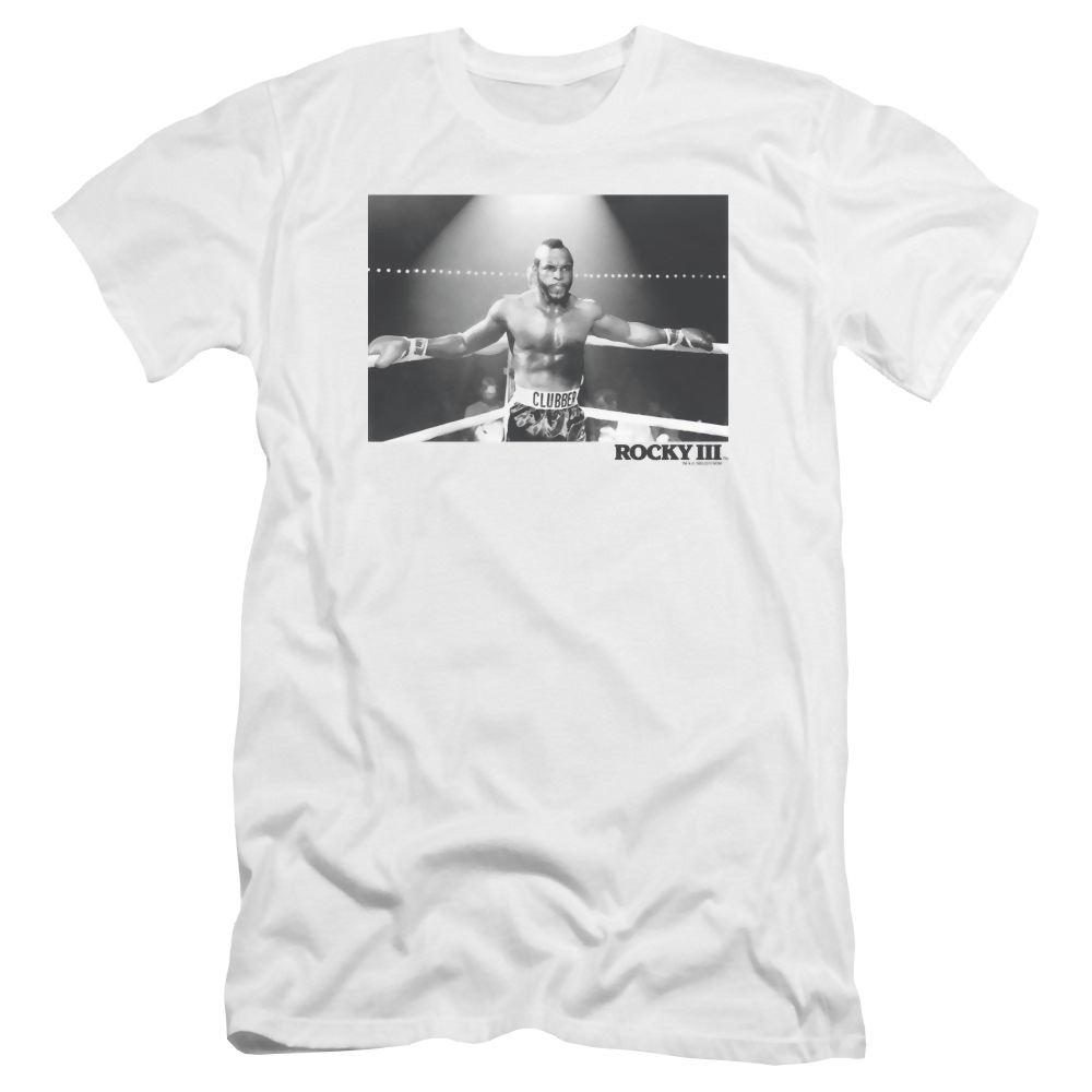 Rocky Clubber Square - Men's Premium Slim Fit T-Shirt Men's Premium Slim Fit T-Shirt Rocky